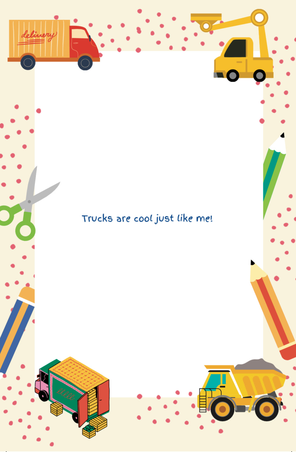 PREORDER: The Law of Traction - Affirmations for Truckers - For Kids - Journal/Sketchbook/Activity/Coloring